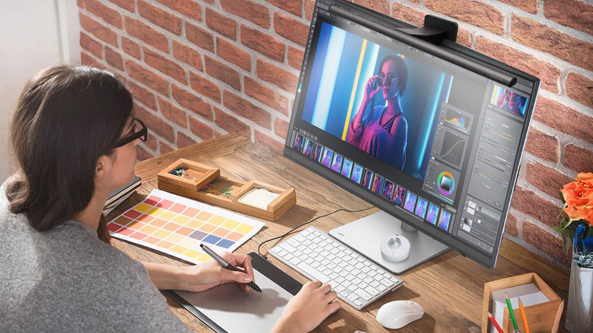 BenQ ScreenBar モニターライト モニター掛け式ライト | ベンキュー